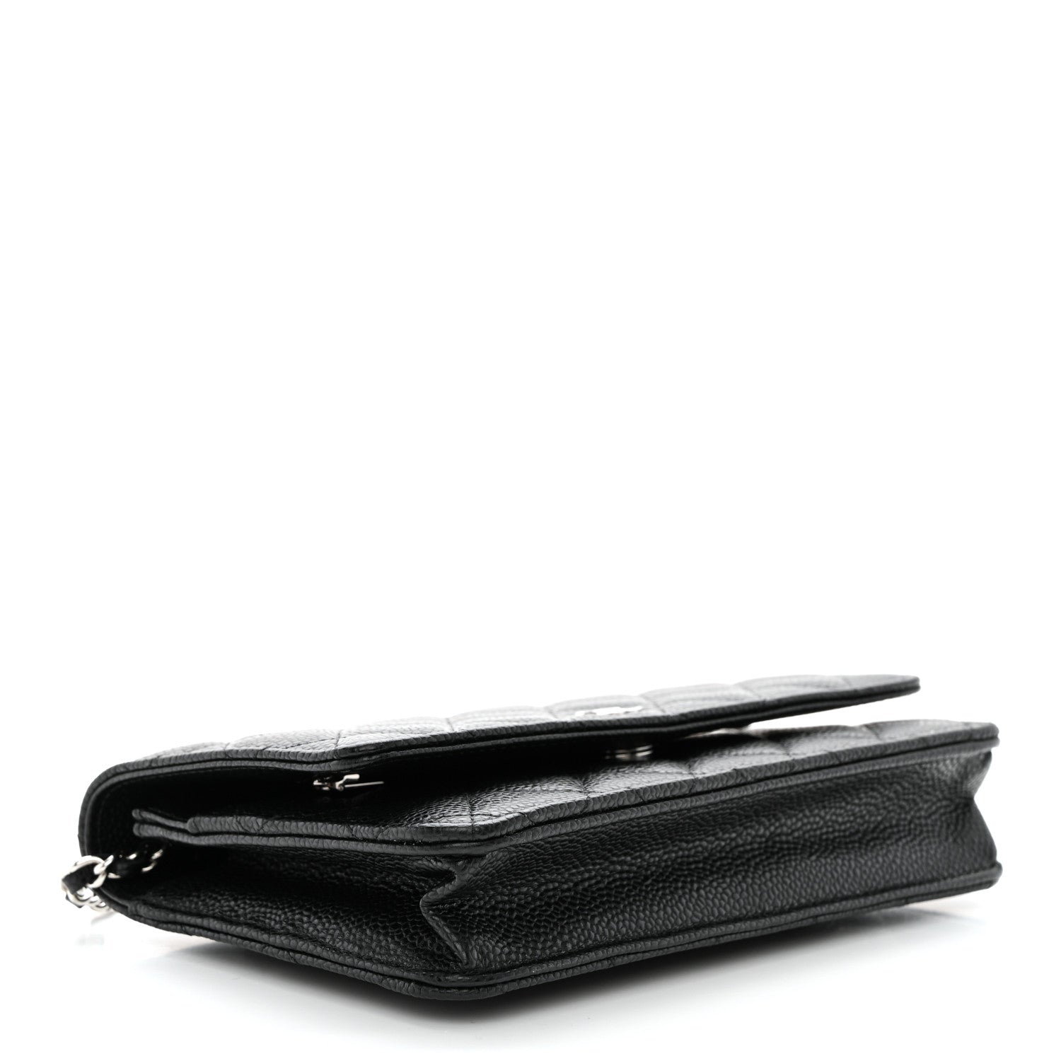 Chanel Caviar Quilted Wallet on Chain WOC Black 4 of 11