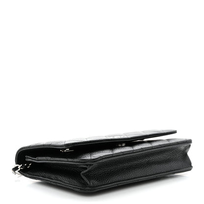 Chanel Caviar Quilted Wallet on Chain WOC Black 4 of 11