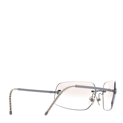 Chanel Frameless Sunglasses 4035 Silver 3 of 7
