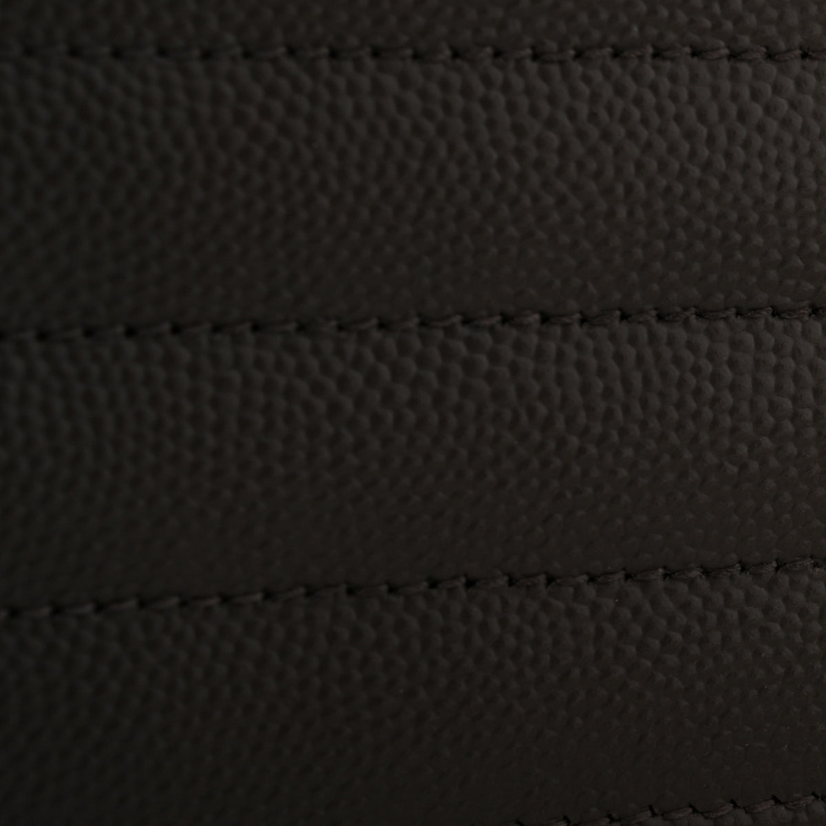 Grain De Poudre Matelasse Chevron Monogram Chain Wallet Fog