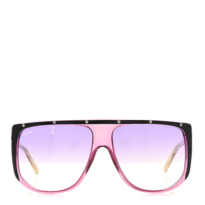 Gucci Studded Shield Sunglasses GG 3705/S Purple 2 of 7