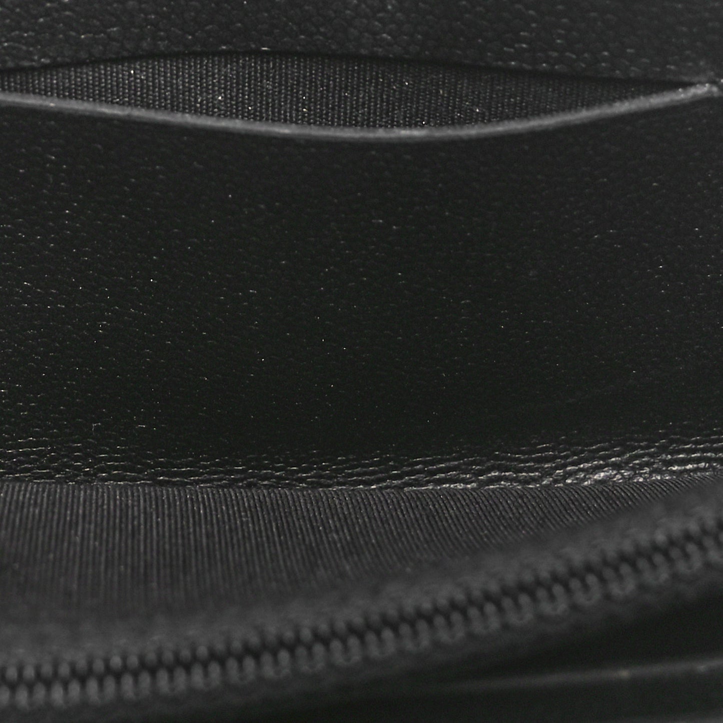Caviar Quilted Small Boy Zip Around Wallet So Black