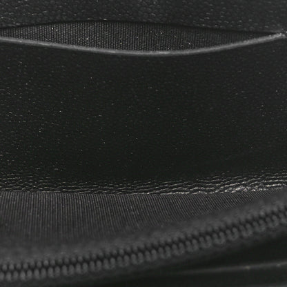 Chanel Caviar Quilted Small Boy Zip Around Wallet So Black 5 of 11