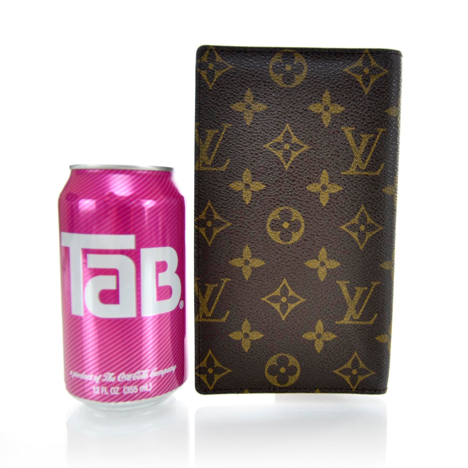 Louis Vuitton Monogram Porte Valeurs Checkbook Wallet 2 of 6