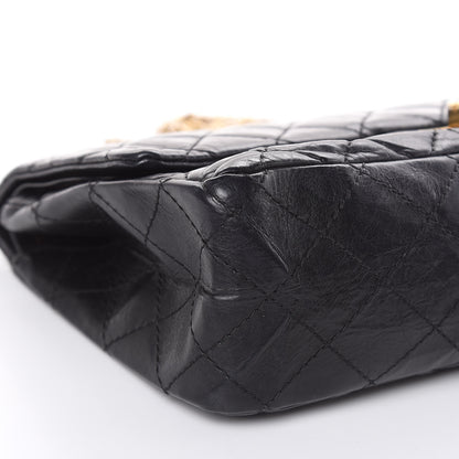 Chanel Aged Calfskin Quilted 2.55 Reissue 226 Flap Black 7 of 16