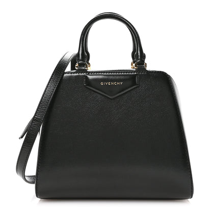 Givenchy Tumbled Buffalo Mini Antigona Cube Bag Black 1 of 10