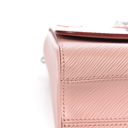 Louis Vuitton Epi Exotic Birds Twist Shoulder Bag MM Crystal Pink 10 of 15