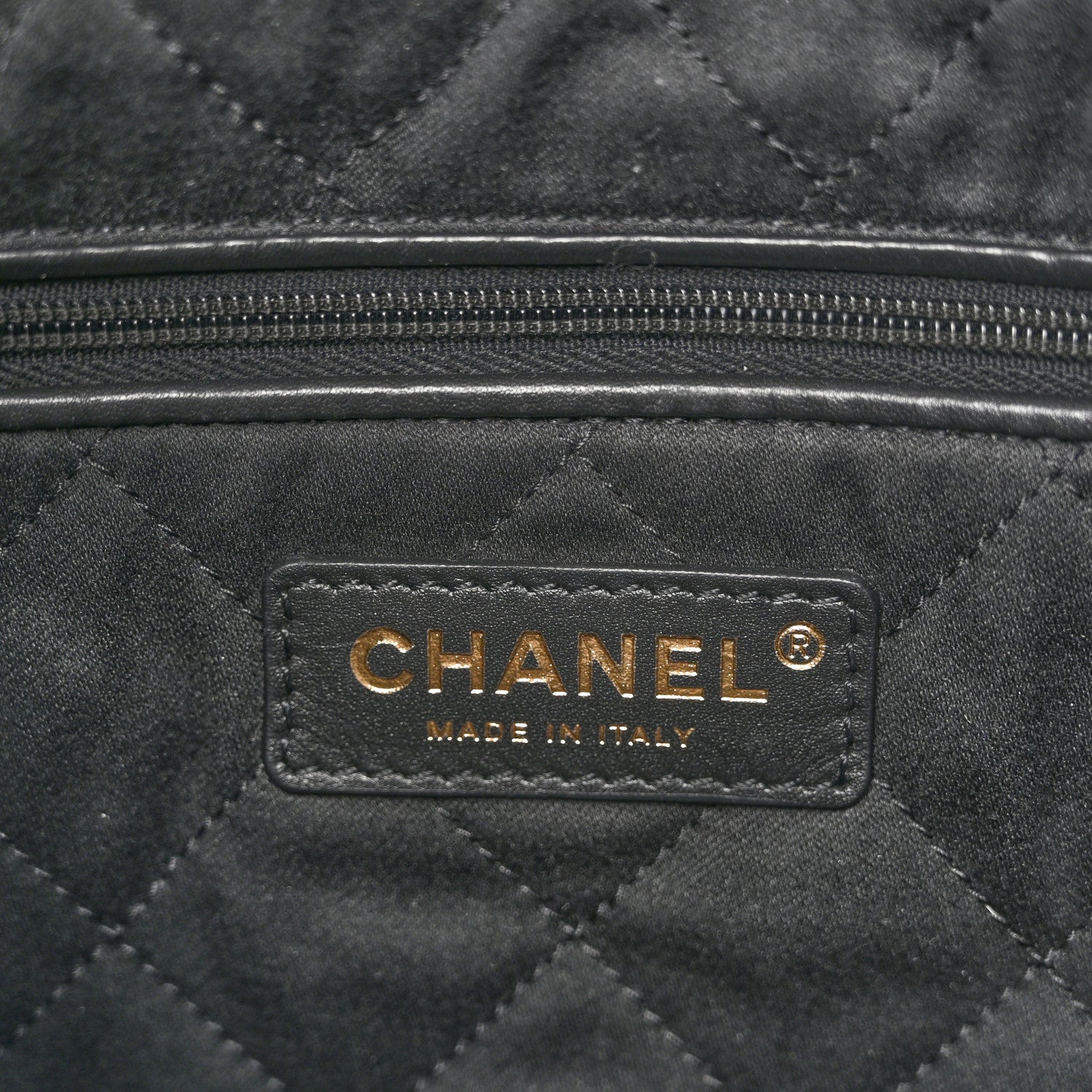 Chanel Shiny Calfskin Quilted Small Chanel 22 Black 7 of 11