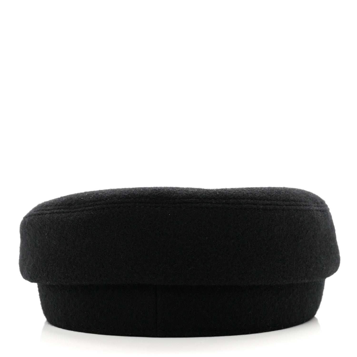 Hermes Wool Cashmere Cap 57 Black 6 of 8