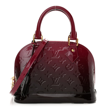 Louis Vuitton Vernis Degrade Alma BB Magenta 1 of 10