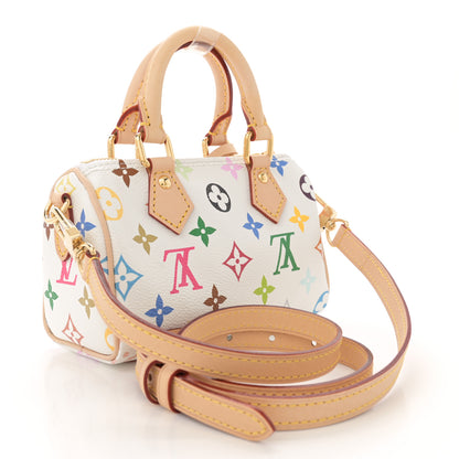 Louis Vuitton LV X TM Monogram Multicolor Nano Speedy White 3 of 9