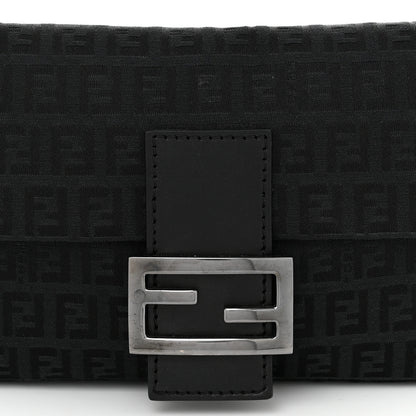 Fendi Zucchino Baguette Black 7 of 11