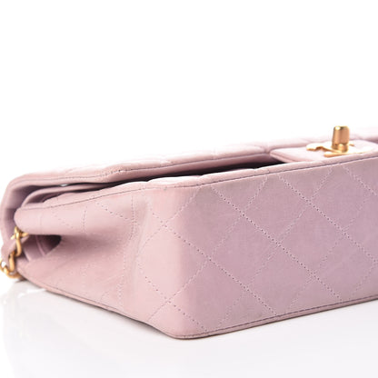 Chanel Lambskin Quilted Medium Double Flap Light Pink 8 of 13