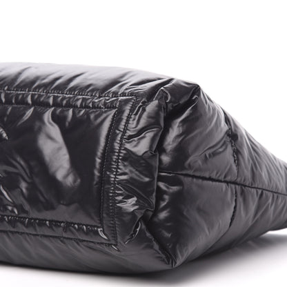 Chanel Nylon Quilted Medium Coco Cocoon Reversible Tote Black 9 of 9