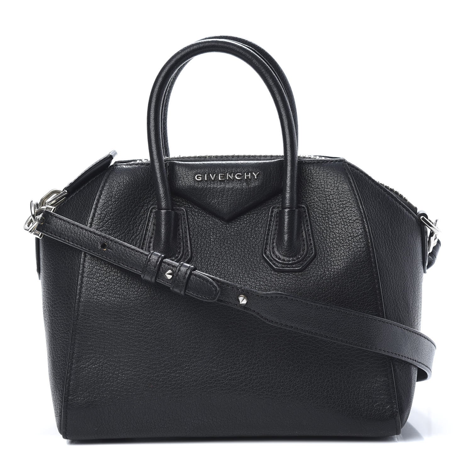 Givenchy Sugar Goatskin Mini Antigona Black 1 of 12