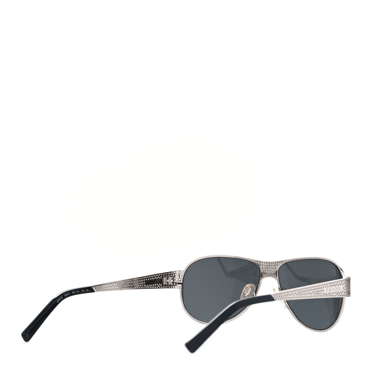 Prada Titanium Sunglasses SPR531 Silver 4 of 8