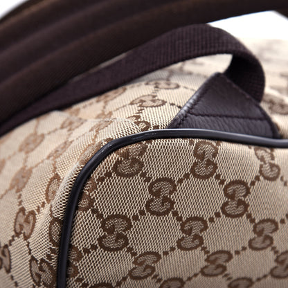 Gucci Monogram Travel Backpack Dark Brown 11 of 11