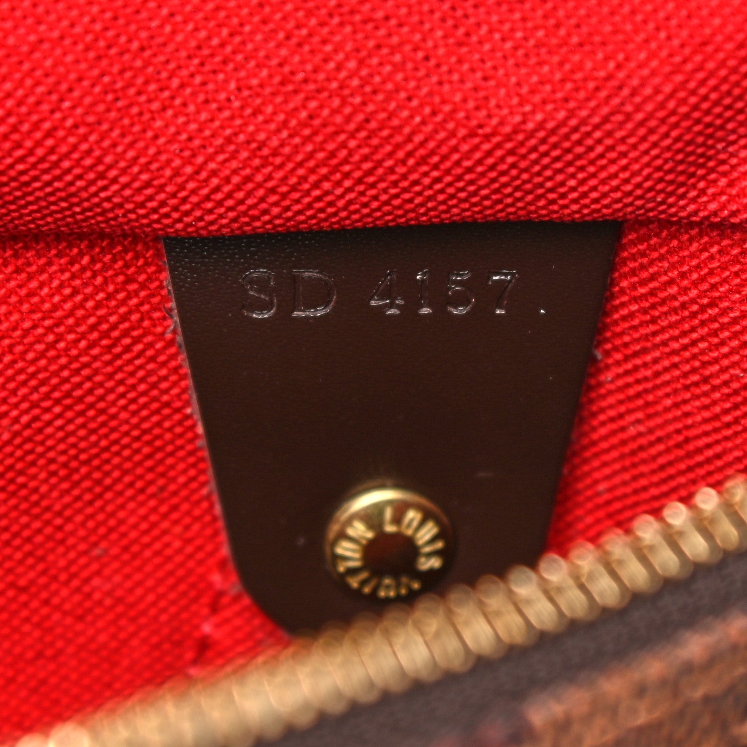 Louis Vuitton Damier Ebene Speedy Bandouliere 25 7 of 12