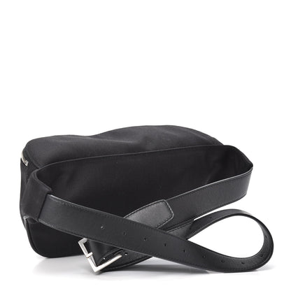 Saint Laurent Canvas Monogram Belt Bag Black 3 of 9