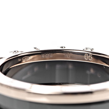 Bulgari 18K Rose Gold Black Ceramic B.Zero1 Two-Band Ring 65 11 6 of 7