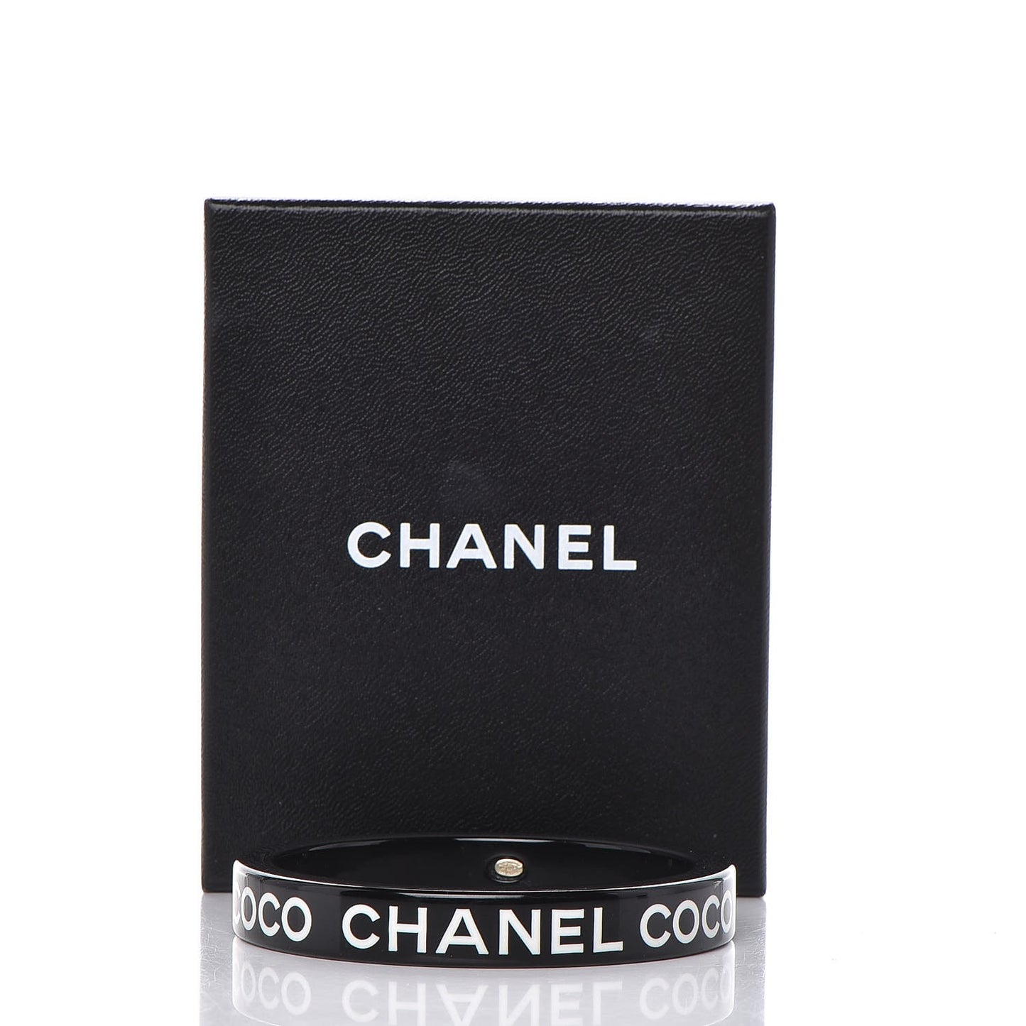 Resin Coco Bangle Black