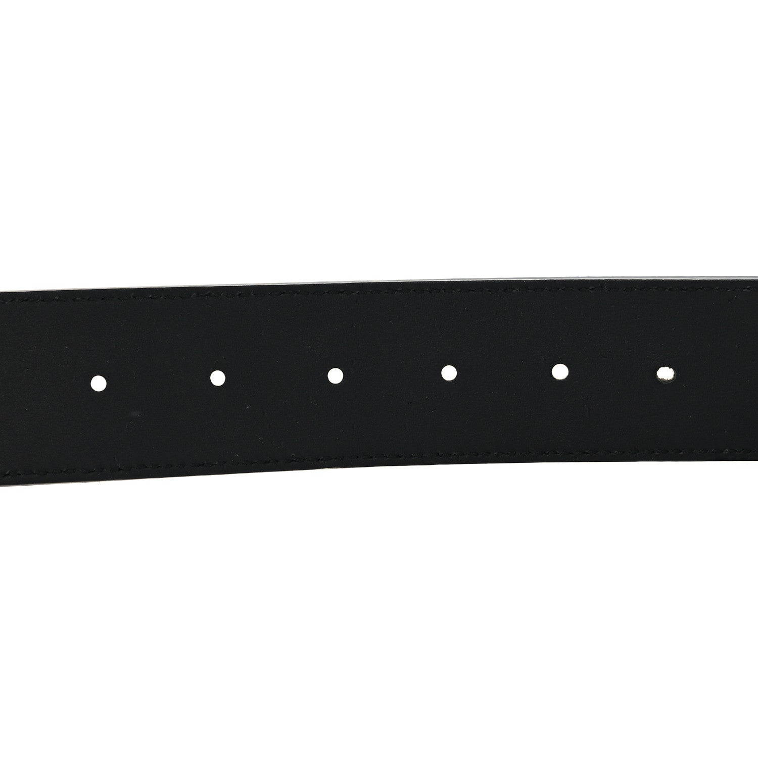 Gucci Textured Calfskin Double G 40mm Belt 85 34 Black 5 of 5