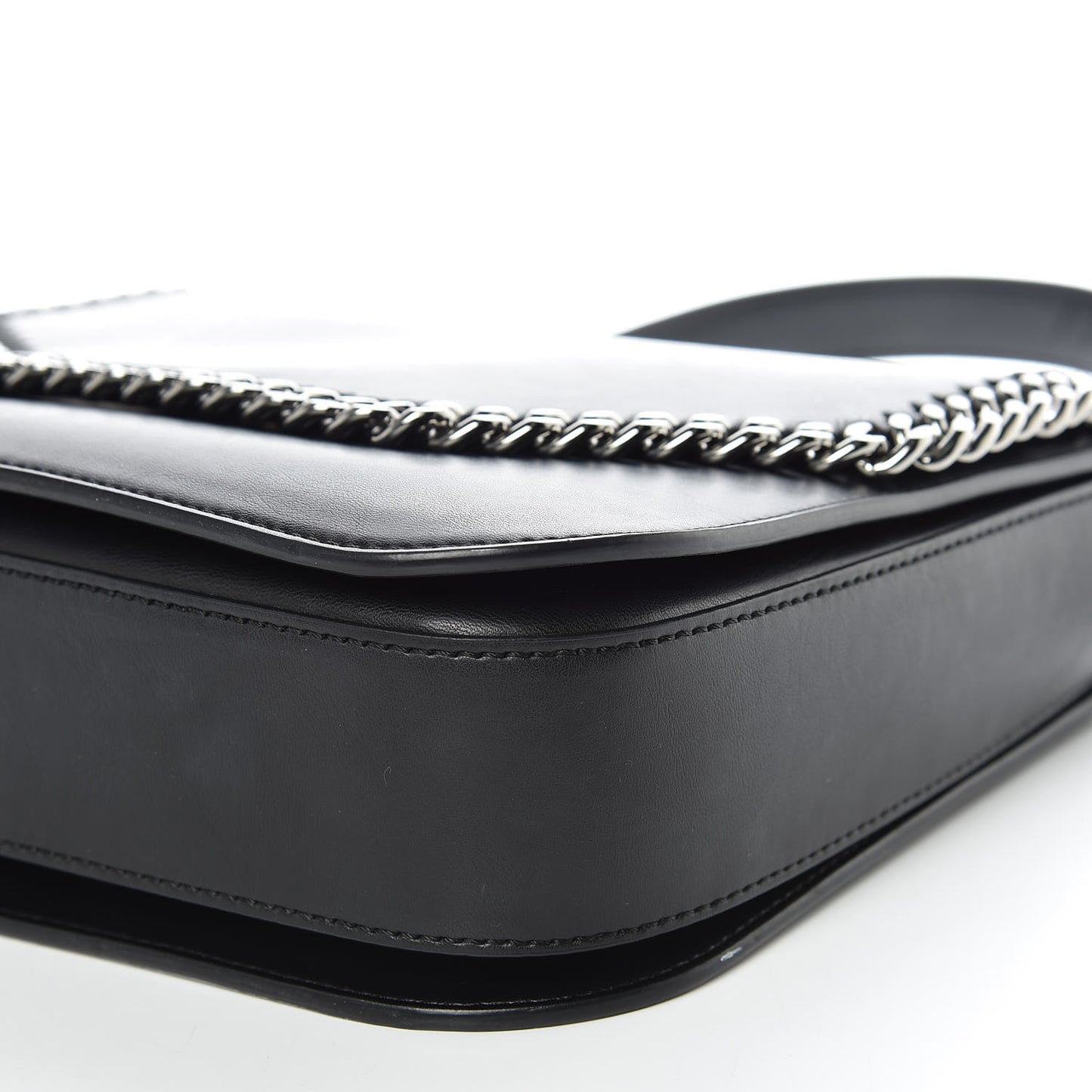 Eco Alter Nappa Medium Falabella Box Shoulder Bag Black