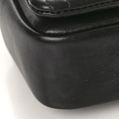 Burberry Lambskin Quilted Small Lola Bag Black 8 of 8