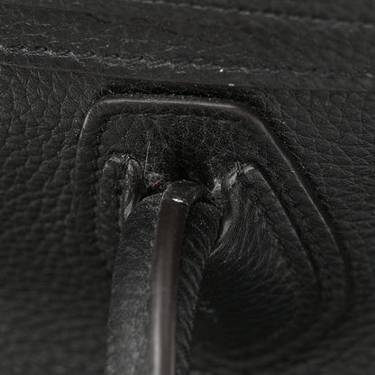 Celine Drummed Calfskin Nano Luggage Black 15 of 19