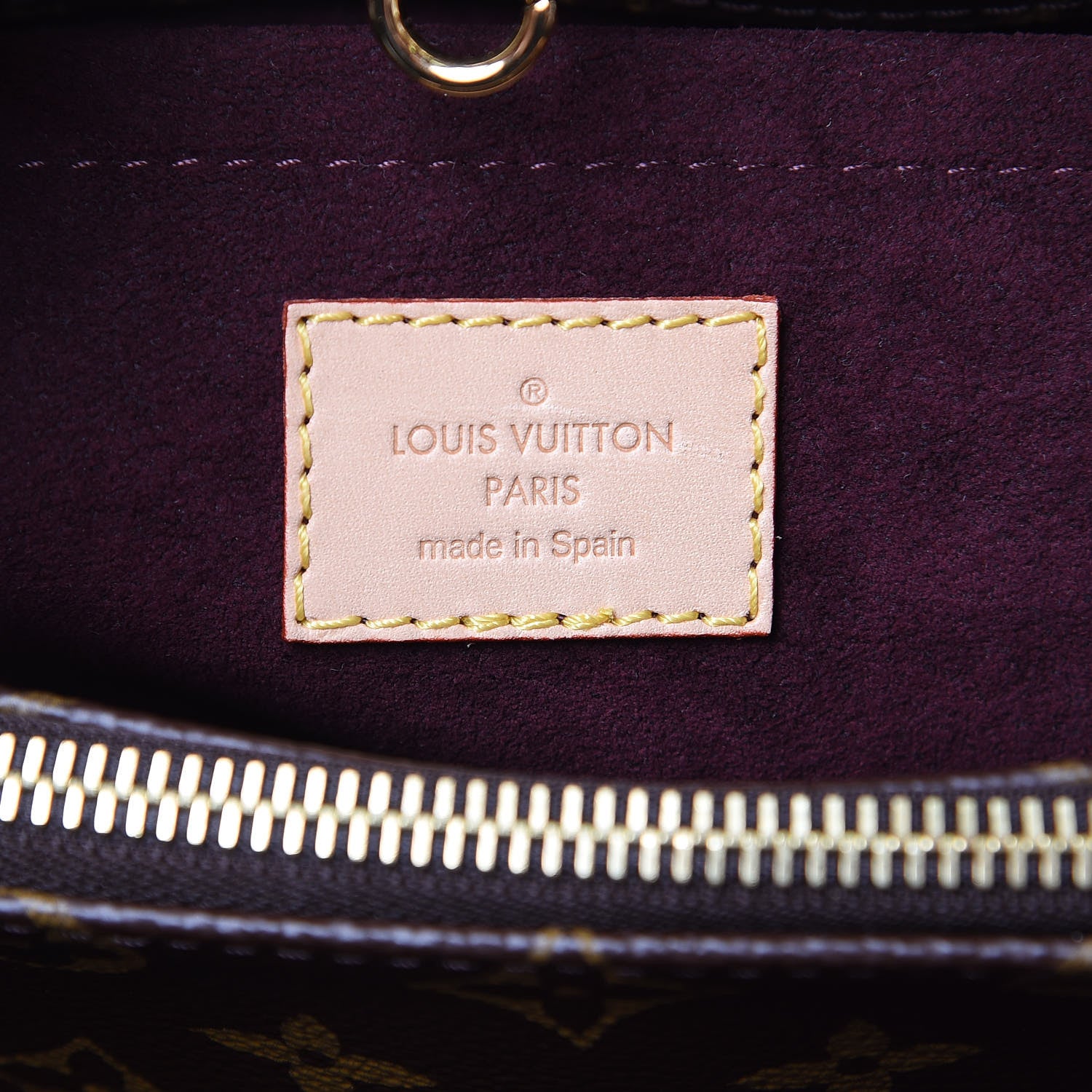 Louis Vuitton Monogram Montaigne MM 6 of 9