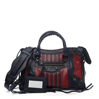 Balenciaga Veau Arena Multicolore Classic Hardware S City Bleu Nuit Rouge 1 of 4