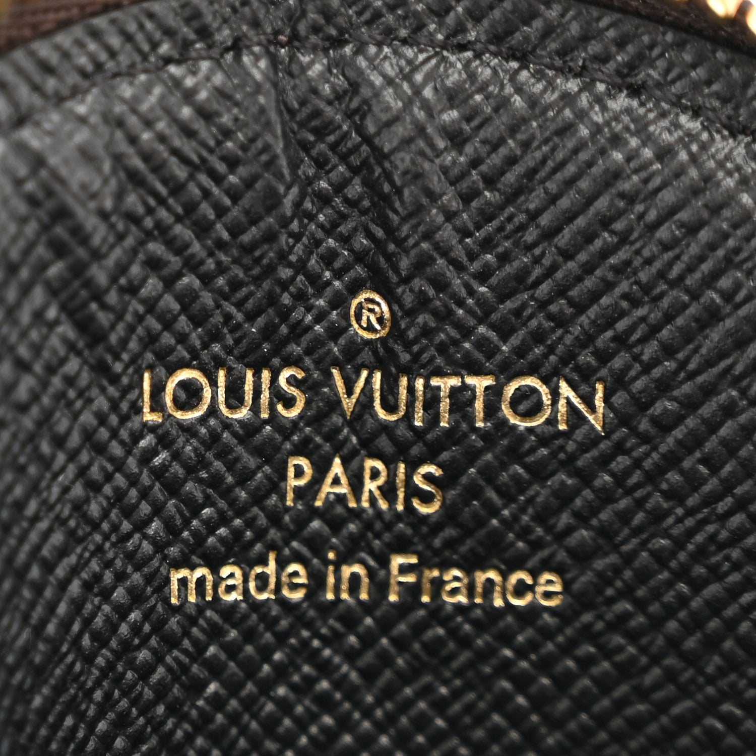 Louis Vuitton Mini Monogram Trio Pouch Round Coin Purse 1870324