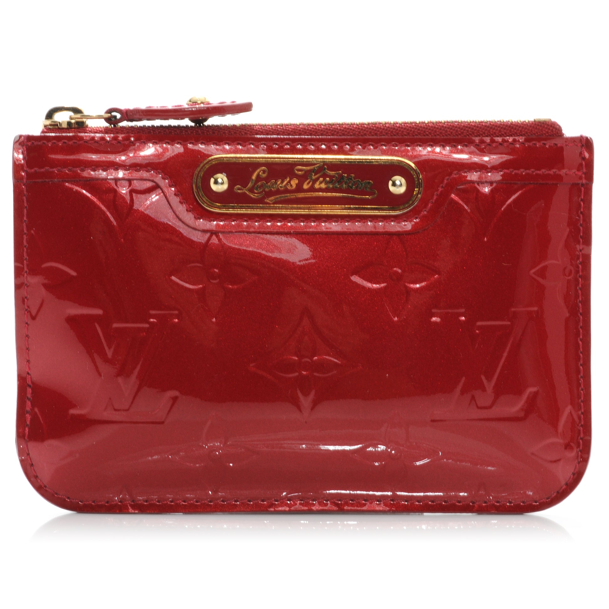 Louis Vuitton Vernis Key Pouch Pomme D'Amour 1 of 7