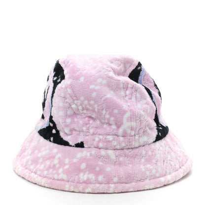 Chanel Terry Cloth CC Bucket Hat S Pink Black 4 of 8