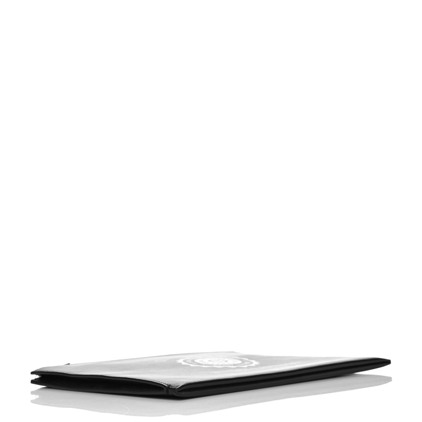 Calfskin Universite Zipped Tablet Holder Black