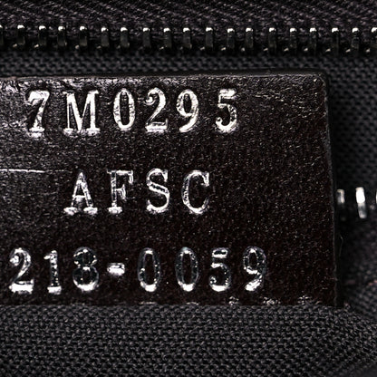 Fendi Glazed Fabric Cotton Vitello King Aura FF 1974 Baguette Belt Pouch Tobacco Moro Mimosa Gianda 7 of 16