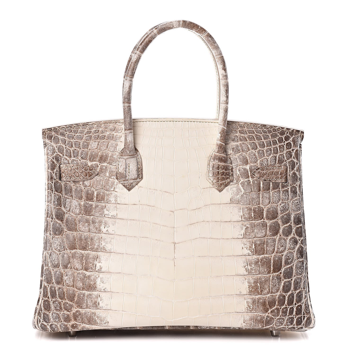 Hermes Matte Niloticus Crocodile Himalaya Birkin 30 Blanc 33 of 56