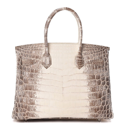 Hermes Matte Niloticus Crocodile Himalaya Birkin 30 Blanc 33 of 56