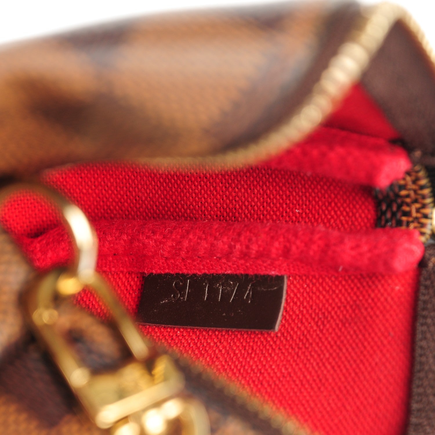 Louis Vuitton Damier Ebene Mini Pochette Accessories 7 of 7
