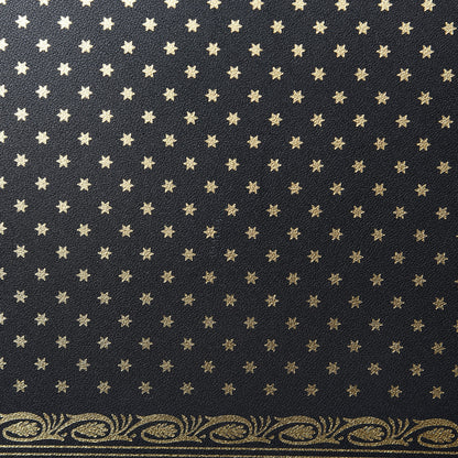 Gucci X SEGA Calfskin GUCCY Stars Zip Wristlet Pouch Black Gold 8 of 8