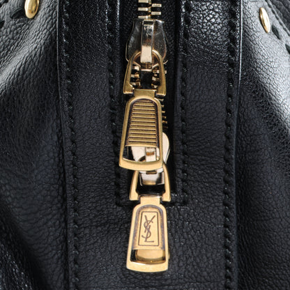 Saint Laurent Leather Large Muse Black 9 of 10
