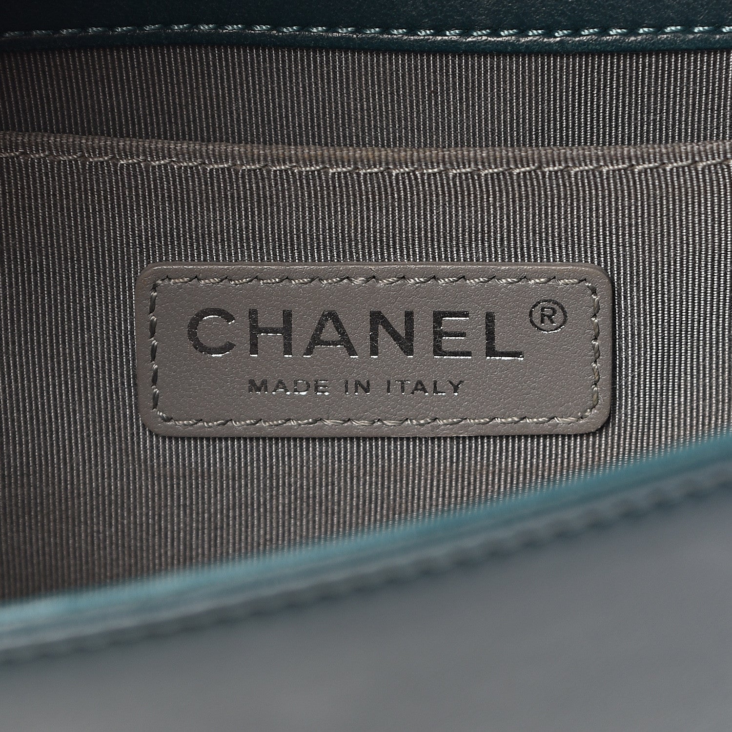 Chanel Velvet Quilted Small Boy Flap Turquoise 6 of 22