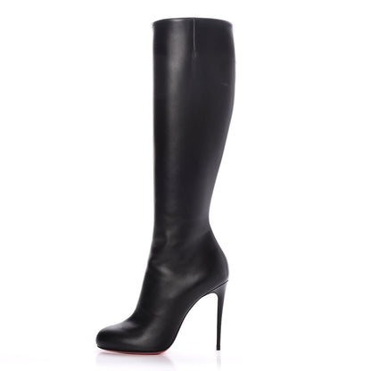 Christian Louboutin King Calf Fifi Botta 100 Boots 37 Black 1 of 12