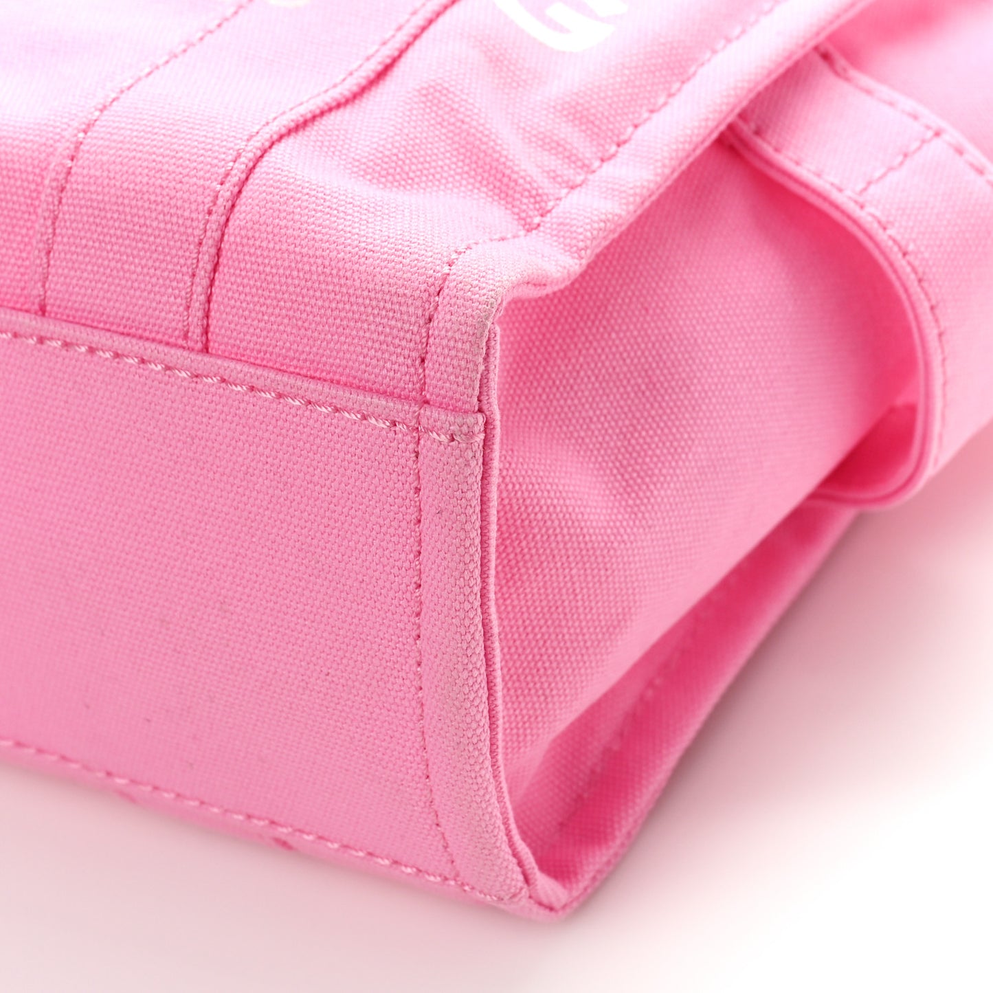 Cotton Canvas Small The Traveler Tote Bag Pink