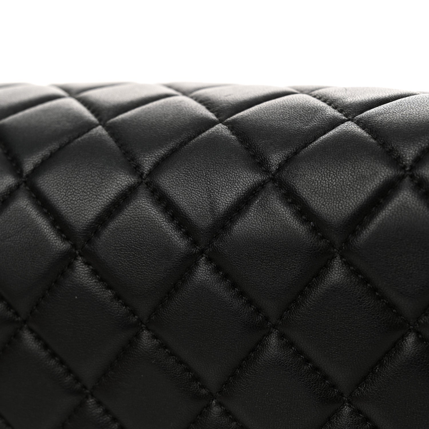 Chanel Lambskin Quilted Medium Just Mademoiselle Black 13 of 14