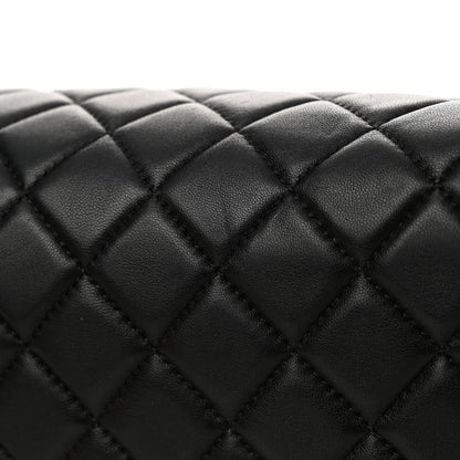 Chanel Lambskin Quilted Medium Just Mademoiselle Black 13 of 14