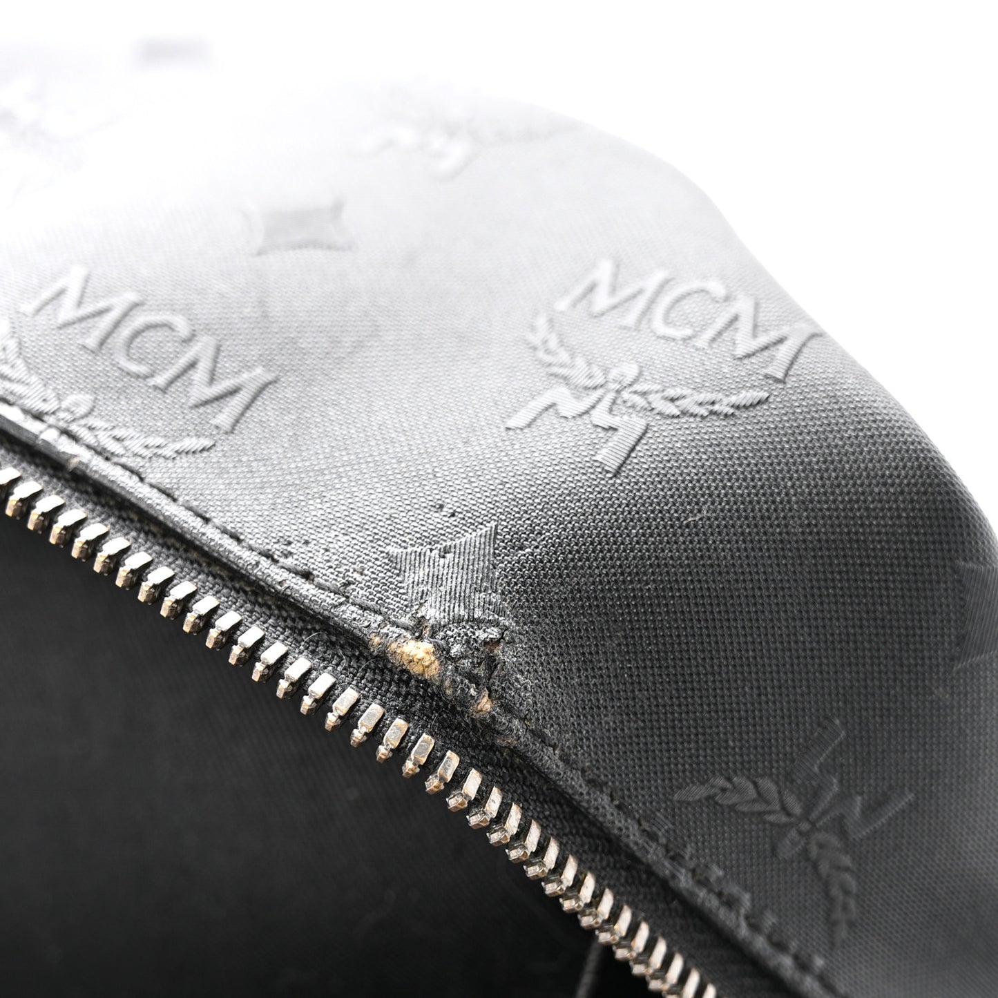Nylon Monogram Studded Stark Medium Backpack Black