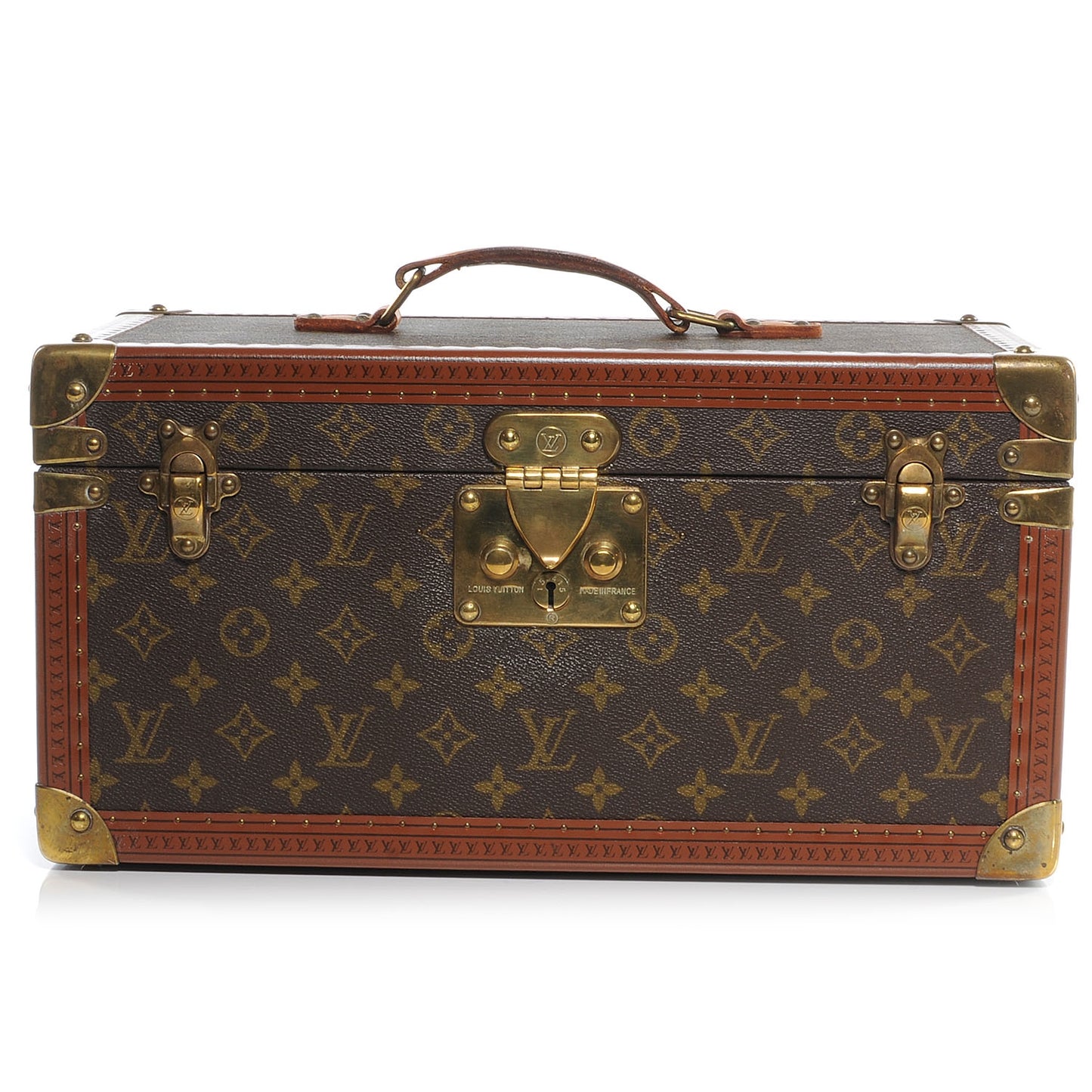 Monogram Boite Bouteilles et Glace Beauty Train Case