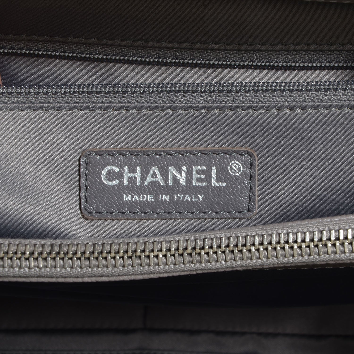 Chanel Caviar XL Grand Shopping Tote GST Grey 6 of 7