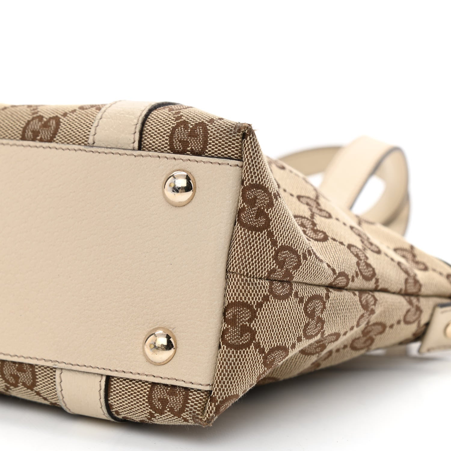 Gucci Monogram Small Abbey Tote Off White 10 of 14